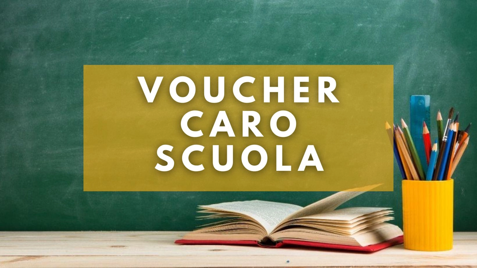 Voucher scuola Calabria: nuove borse di studio per gli studenti