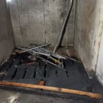 incendio cantiere ospedale