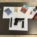 pistola e munizioni