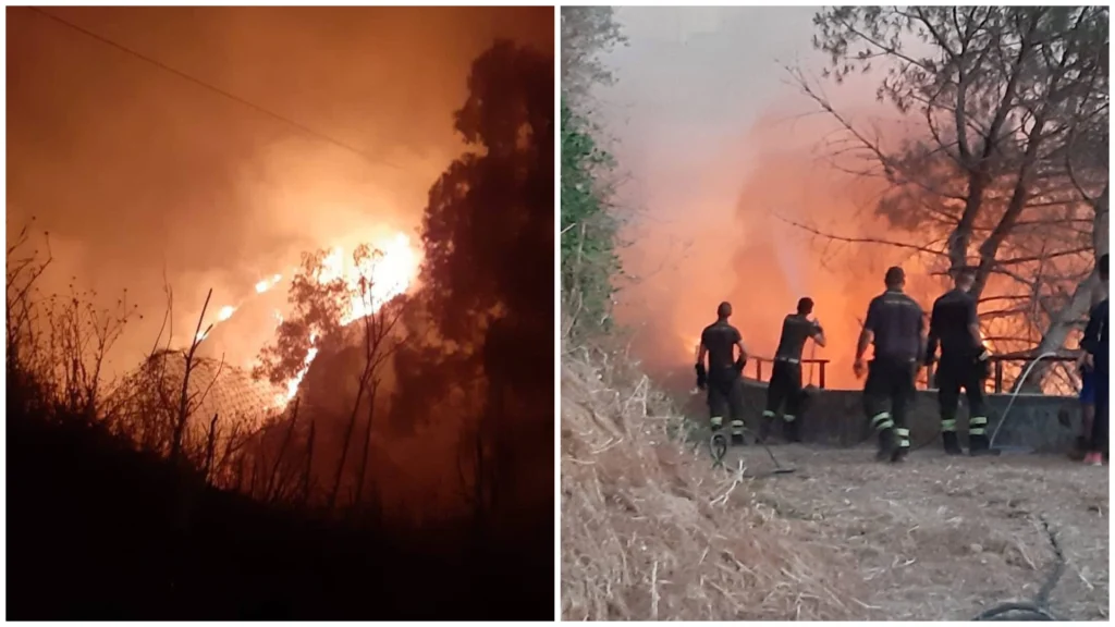 incendio amendolara