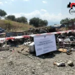 sequestrata area rifiuti
