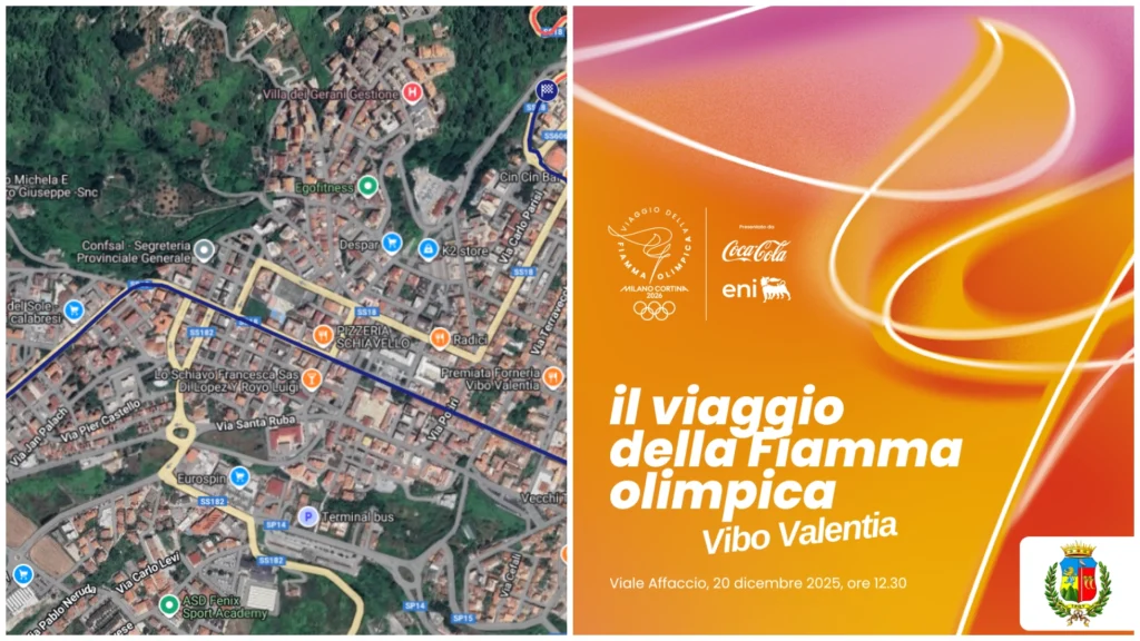 fiamma olimpica vibo