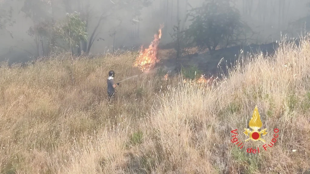 incendio lamezia