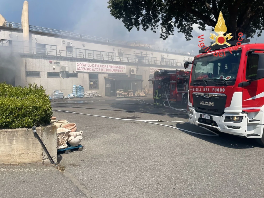 Incendio catanzaro